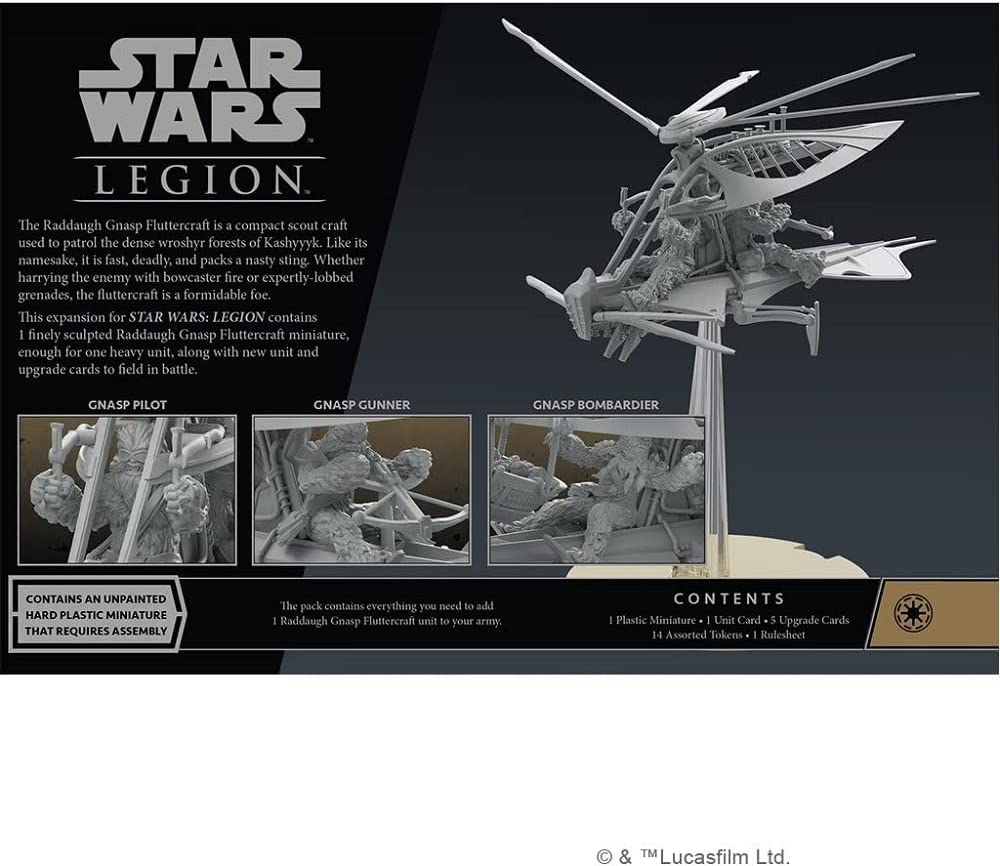 Star Wars : Legion - Raddaugh Gnasp Fluttercraft Unit Expansion